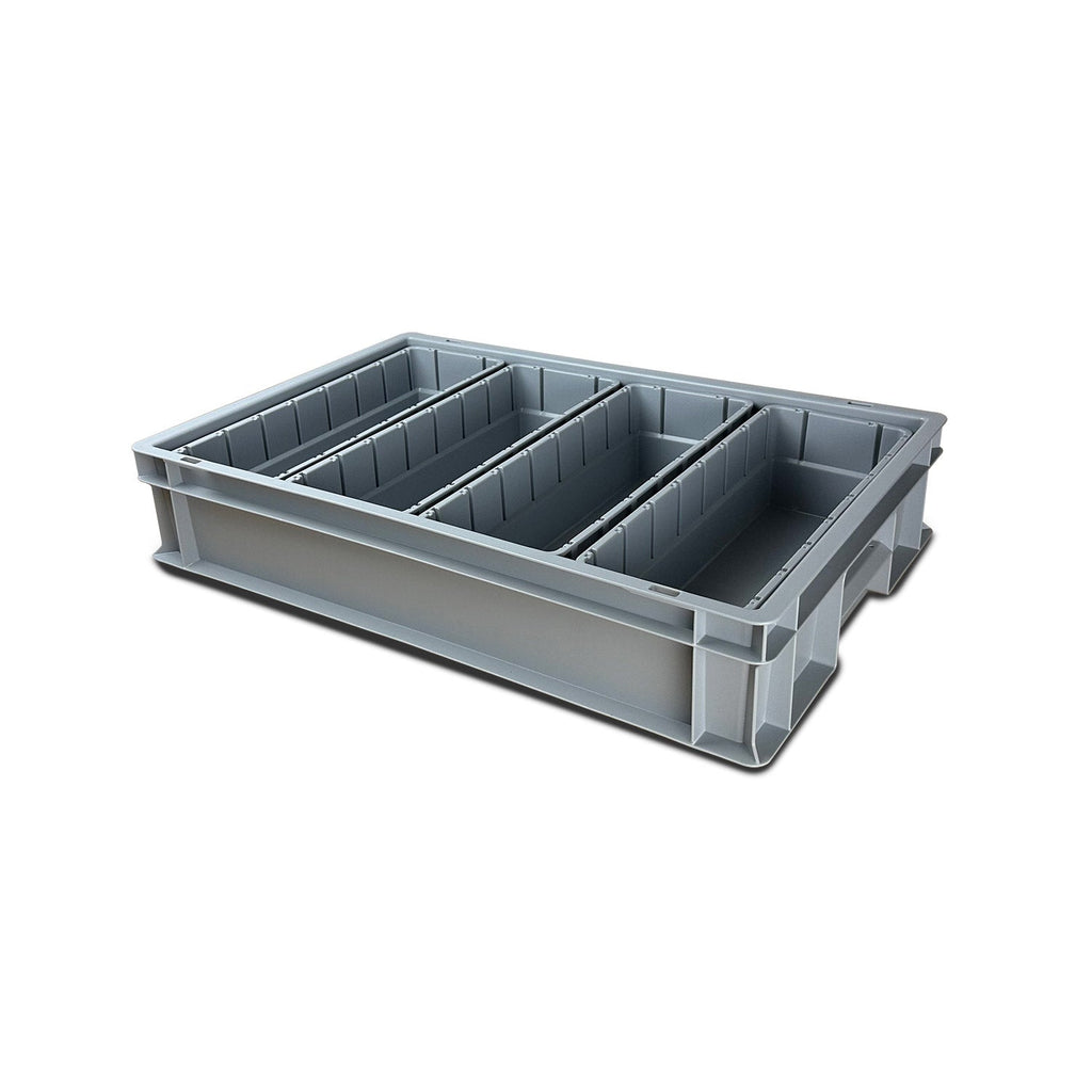 1/2 Compartment Insert (L362xW131xH102mm) for Euro Storage Boxes