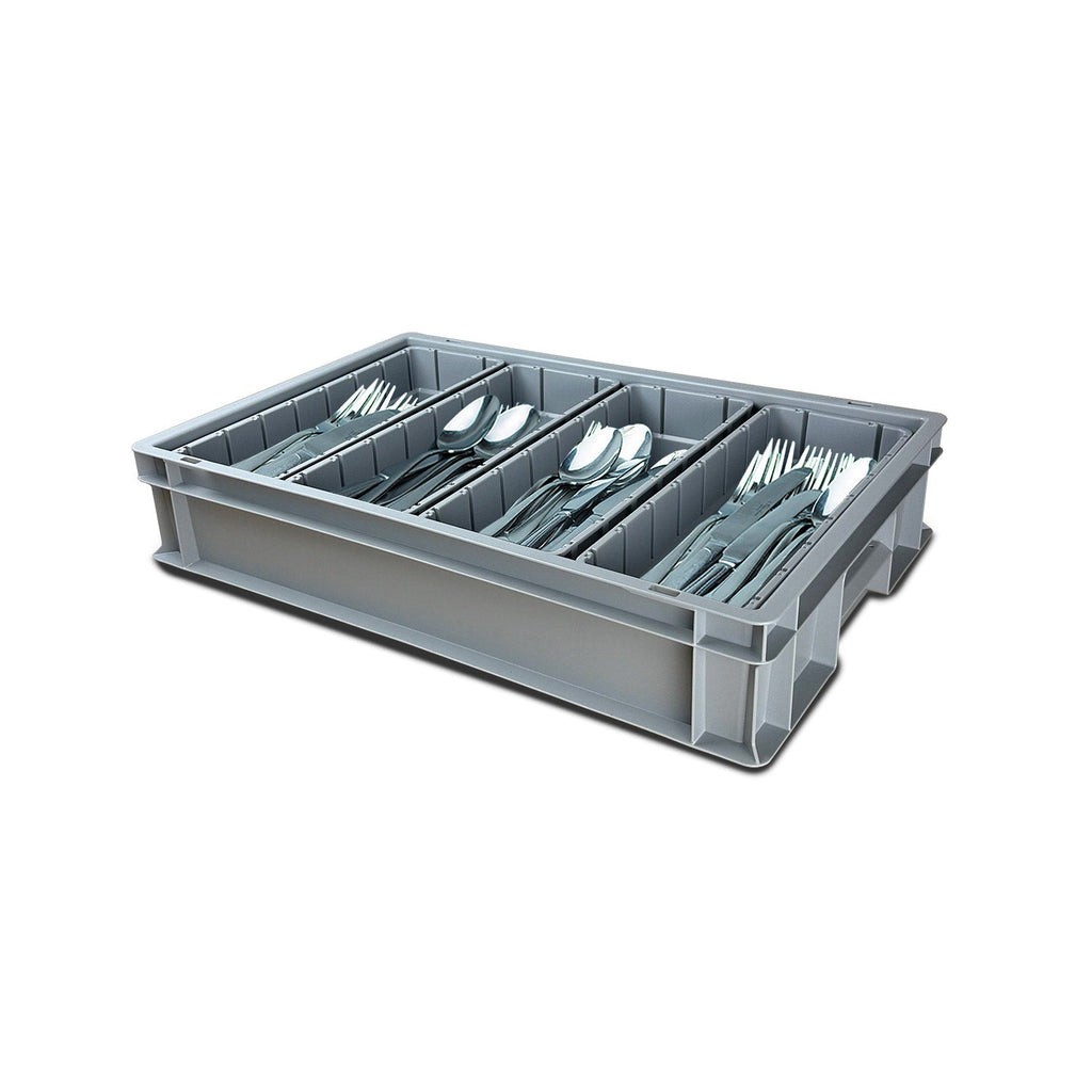 1/2 Compartment Insert (L362xW131xH102mm) for Euro Storage Boxes