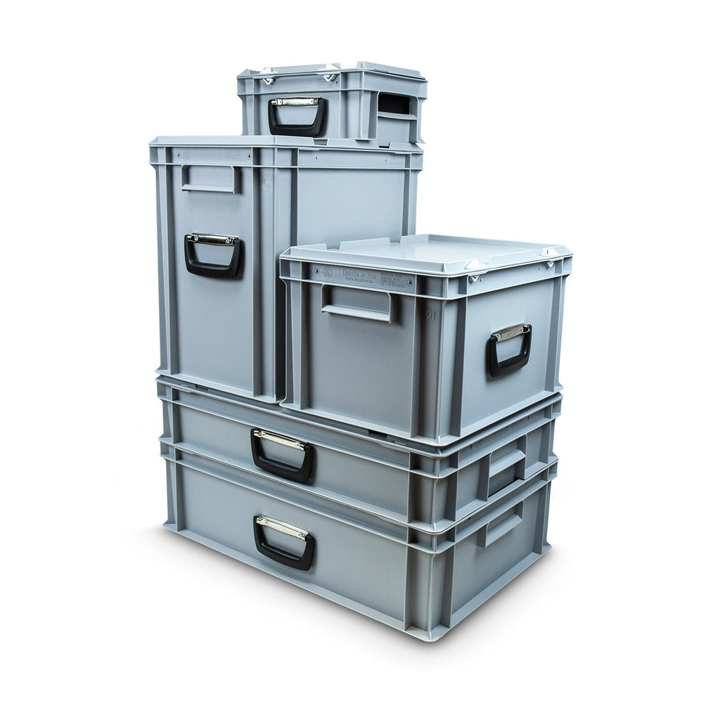 10L (400x300x120mm) Food Grade Stackable Plastic Euro Case