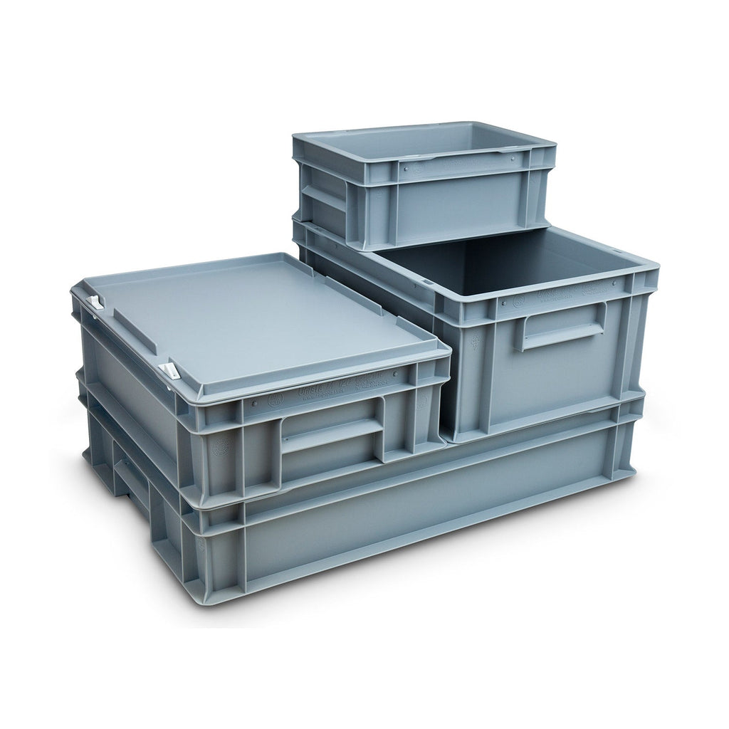 10L (400x300x120mm) Food Grade Stackable Plastic Euro Box